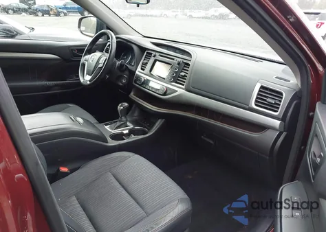 2015 Toyota Highlander Le/Le Plus from USA, damaged, VIN 5TDBKRFH8FS087947